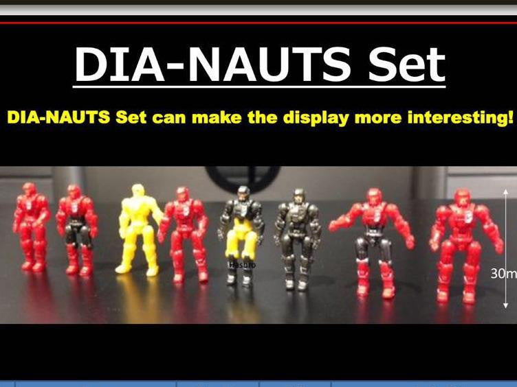 Load image into Gallery viewer, Diaclone Reboot - Dia-Nauts Set of 8
