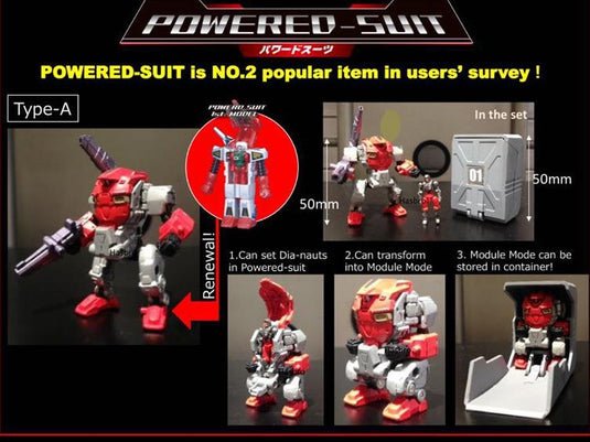 Diaclone Reboot - Diaclone Powered-Suit System Set A
