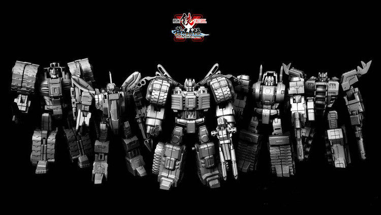 Load image into Gallery viewer, Iron Factory - IF-EX06-10 set of 5 Ashura Knights
