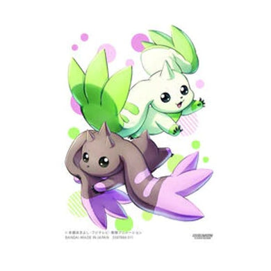Bandai - Digimon Card Game Official Sleeves: Terriermon and Lopmon 60 CT