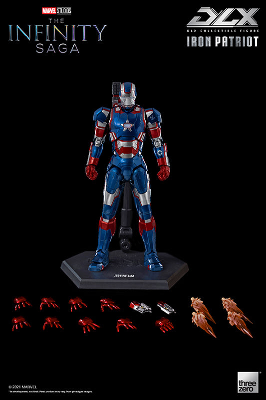 Load image into Gallery viewer, Threezero -1/12 Avengers Infinity Saga – DLX Iron Patriot
