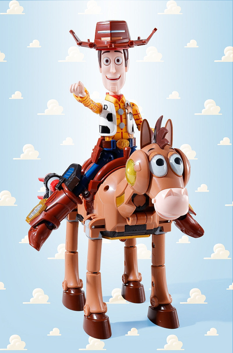 Load image into Gallery viewer, Bandai - Toy Story Combination Woody Robo Sheriff Star

