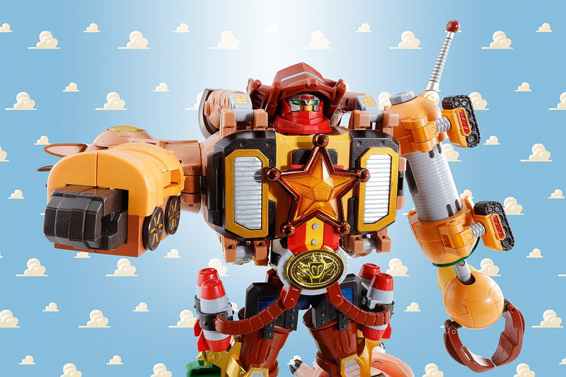 Load image into Gallery viewer, Bandai - Toy Story Combination Woody Robo Sheriff Star
