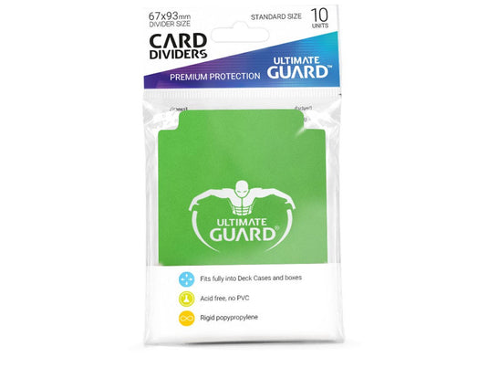 Ultimate Guard - Card Dividers - Green