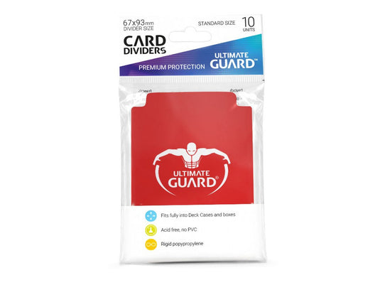 Ultimate Guard - Card Dividers - Red