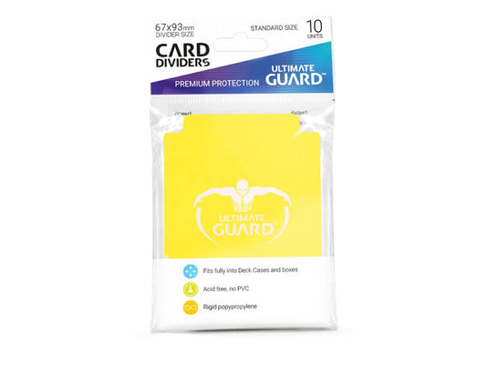 Ultimate Guard - Card Dividers - Yellow