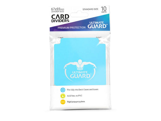 Ultimate Guard - Card Dividers - Light Blue