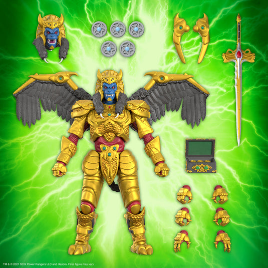 Super 7 - Mighty Morphin Power Rangers Ultimates Wave 1 - Goldar