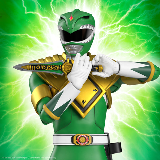 Super 7 - Mighty Morphin Power Rangers Ultimates Wave 1 - Green Ranger