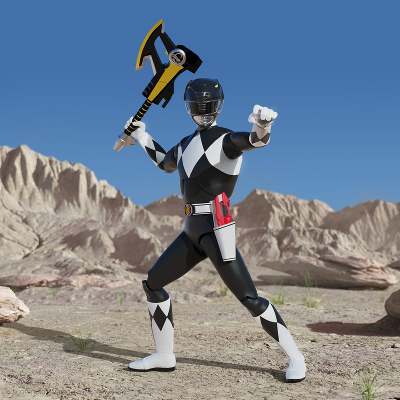Load image into Gallery viewer, Super 7 - Mighty Morphin Power Rangers Ultimates Wave 3 - Black Ranger
