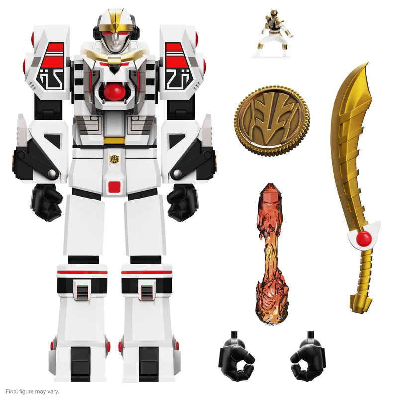 Load image into Gallery viewer, Super 7 - Mighty Morphin Power Rangers Ultimates Tigerzord (Warrior Mode)
