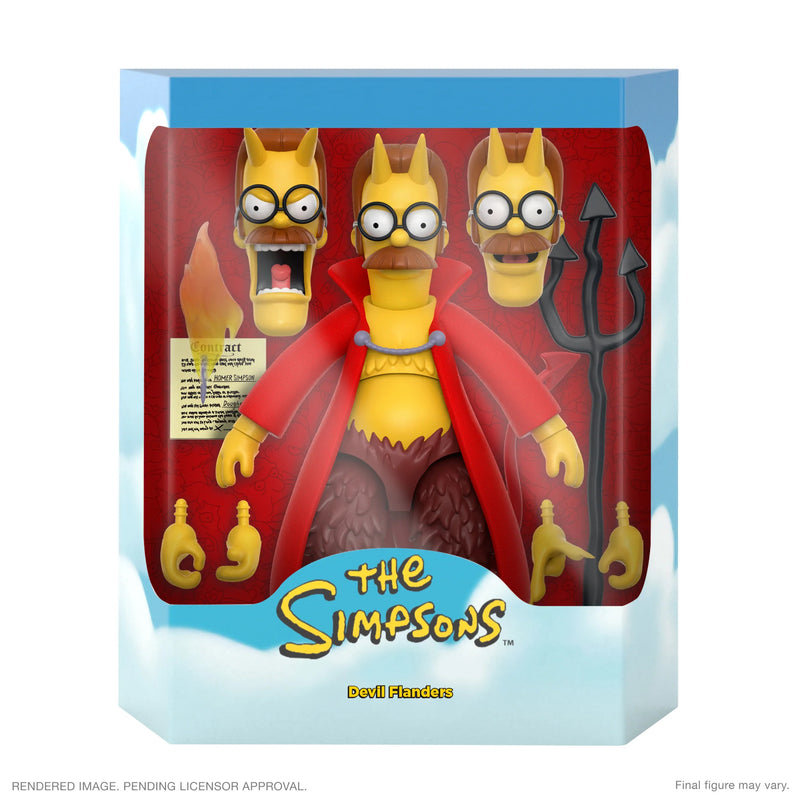Load image into Gallery viewer, Super 7 - The Simpsons Ultimates: Devil Flanders
