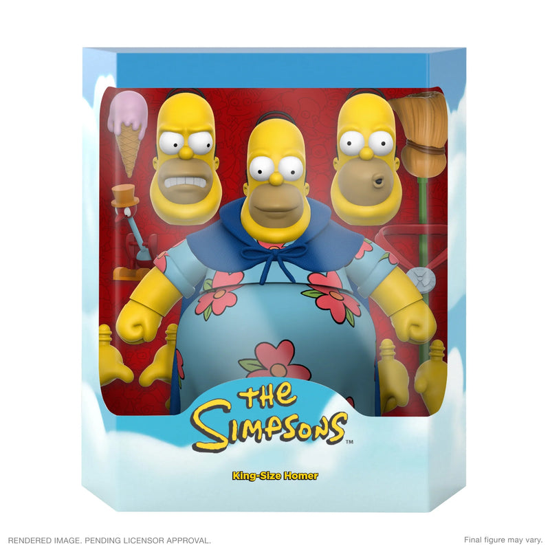 Load image into Gallery viewer, Super 7 - The Simpsons Ultimates: King-Size Homer
