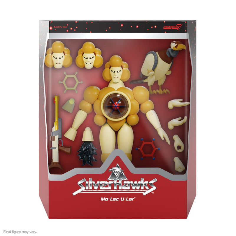 Load image into Gallery viewer, Super 7 - SilverHawks Ultimates Wave 3: Mo-Lec-U-Lar
