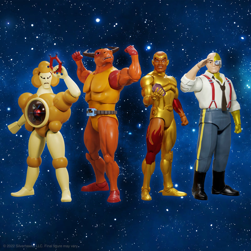Load image into Gallery viewer, Super 7 - SilverHawks Ultimates Wave 3 Set of 4
