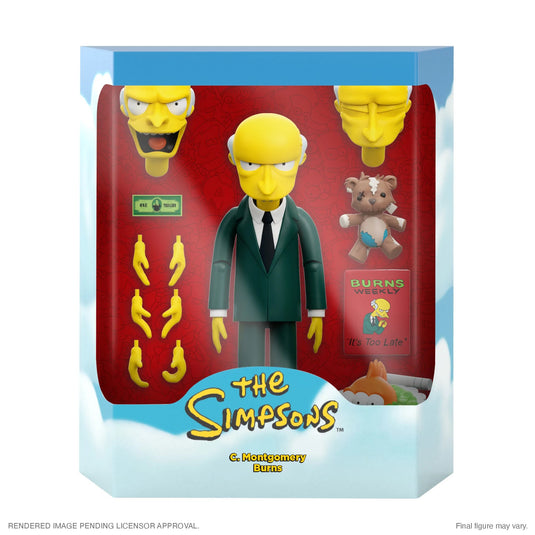 Super 7 - The Simpsons Ultimates: C. Montgomery Burns