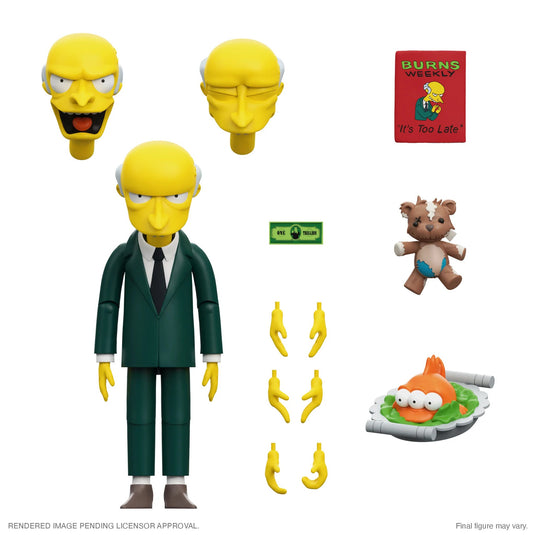 Super 7 - The Simpsons Ultimates: C. Montgomery Burns