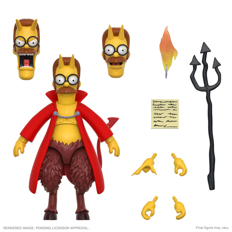 Load image into Gallery viewer, Super 7 - The Simpsons Ultimates: Devil Flanders
