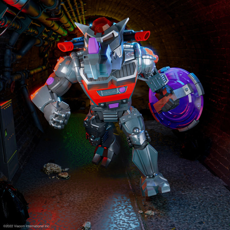 Load image into Gallery viewer, Super 7 - Teenage Mutant Ninja Turtles Ultimates: Robot Rocksteady
