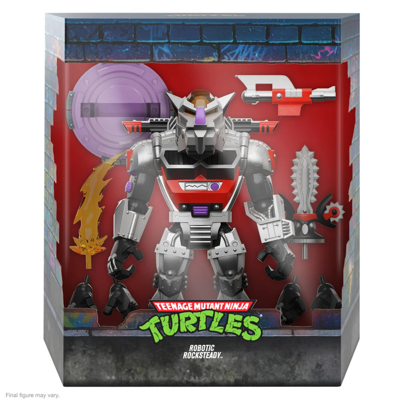 Load image into Gallery viewer, Super 7 - Teenage Mutant Ninja Turtles Ultimates: Robot Rocksteady
