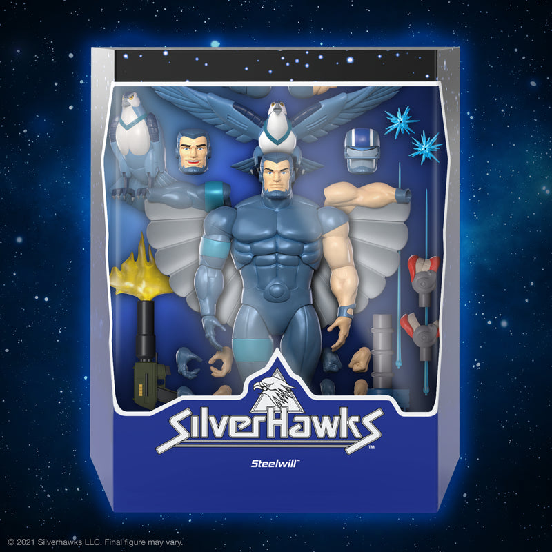 Load image into Gallery viewer, Super 7 - SilverHawks Ultimates Wave 2: Steelwill
