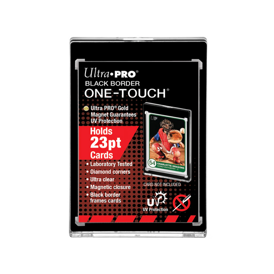 Ultra Pro - 23PT UV One-Touch Black Border Magnetic Holder