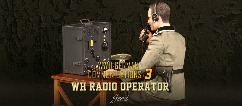 Load image into Gallery viewer, DID - WWII German Communication 3 WH Radio Operator - Gerd
