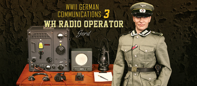 Load image into Gallery viewer, DID - WWII German Communication 3 WH Radio Operator - Gerd
