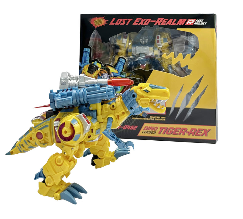 Load image into Gallery viewer, FansProject - Lost Exo-Realm LER-04G2 Tiger-Rex (TFCon LA 2023 Exclusive)
