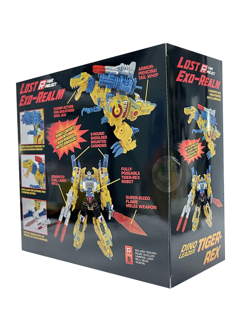 Load image into Gallery viewer, FansProject - Lost Exo-Realm LER-04G2 Tiger-Rex (TFCon LA 2023 Exclusive)
