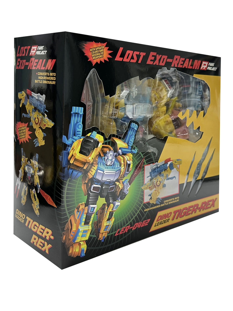 Load image into Gallery viewer, FansProject - Lost Exo-Realm LER-04G2 Tiger-Rex (TFCon LA 2023 Exclusive)
