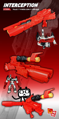 X2 Toys - XT004 Interceptor - Red