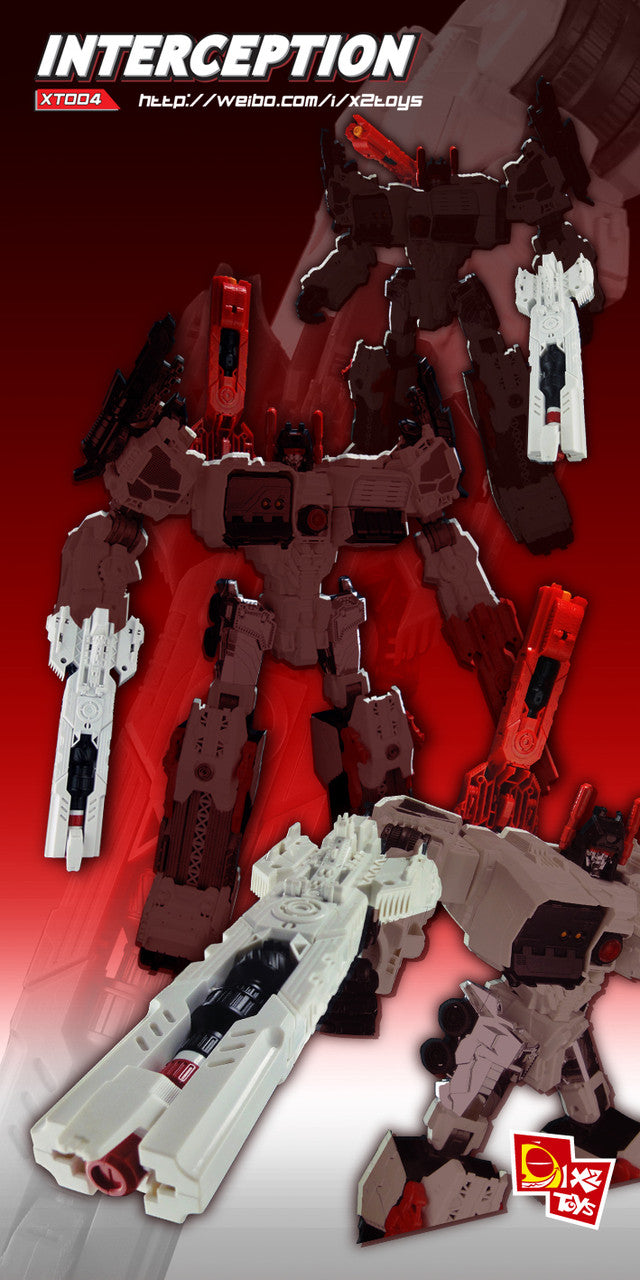 Load image into Gallery viewer, X2 Toys - XT004 Interceptor - White
