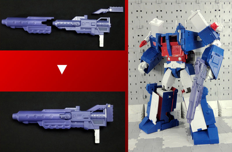 Load image into Gallery viewer, X2 Toys - XT007 MP-22 Ultra Magnus - Blaster &amp; Shoulder Upgrade Kit
