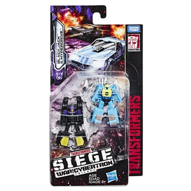 Load image into Gallery viewer, Transformers Generations Siege - Micromasters Blackjack &amp; Hyperdrive
