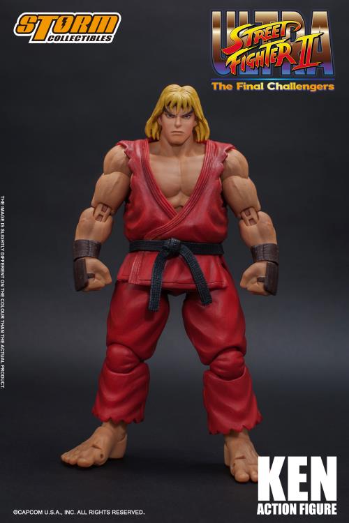 Load image into Gallery viewer, Storm Collectibles - Ultra Street Fighter II: The Final Challengers Ken 1/12 Scale
