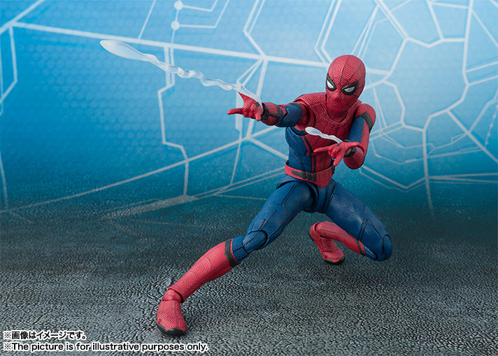 Load image into Gallery viewer, Bandai - S.H.Figuarts - Spider-Man Homecoming - Spider-Man Homecoming and Tamashii Option Act Wall
