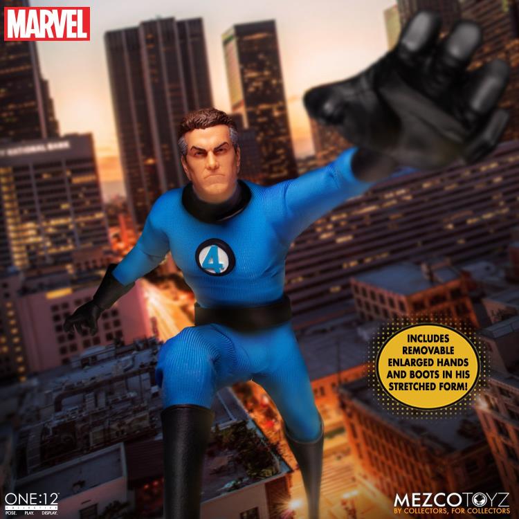 Load image into Gallery viewer, Mezco Toyz - One:12 Fantastic Four Deluxe Steel Box Set
