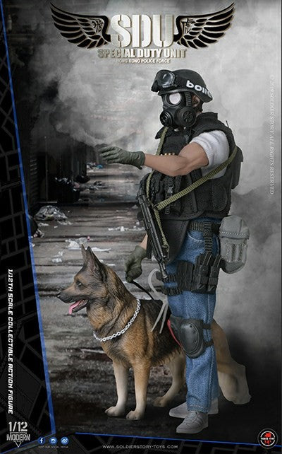 Load image into Gallery viewer, Soldier Story - 1/12 Scale HK SDU Canine Handler
