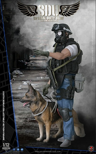 Soldier Story - 1/12 Scale HK SDU Canine Handler