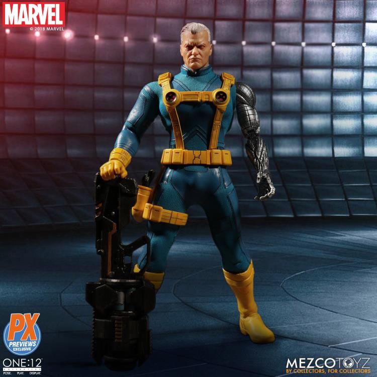 Load image into Gallery viewer, Mezco Toyz - One:12 X-Men Cable (PX Previews Exclusive)
