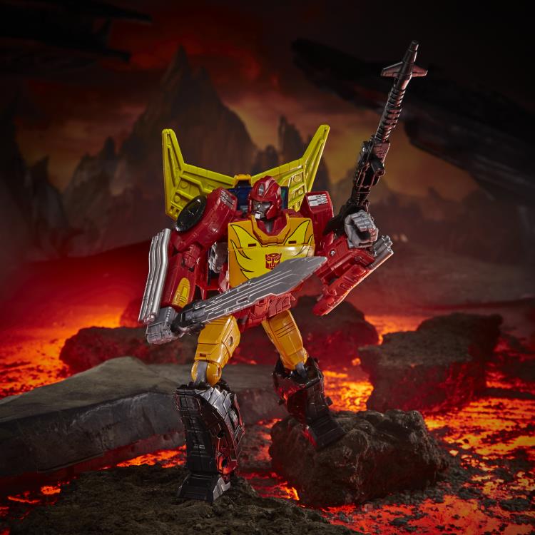 Load image into Gallery viewer, Transformers War for Cybertron: Kingdom - Commander Rodimus Prime
