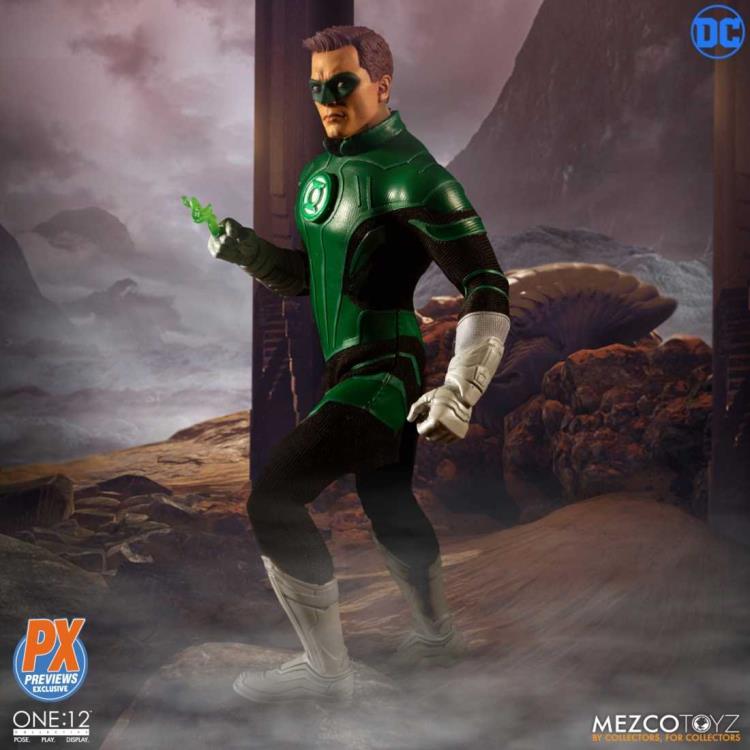 Load image into Gallery viewer, Mezco Toyz - One:12 Green Lantern Hal Jordan (PX Previews Exclusive)
