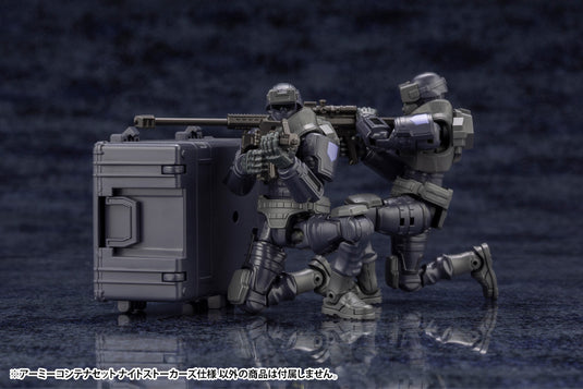 Kotobukiya - Hexa Gear - Army Containers Set [Night Stalkers Version]