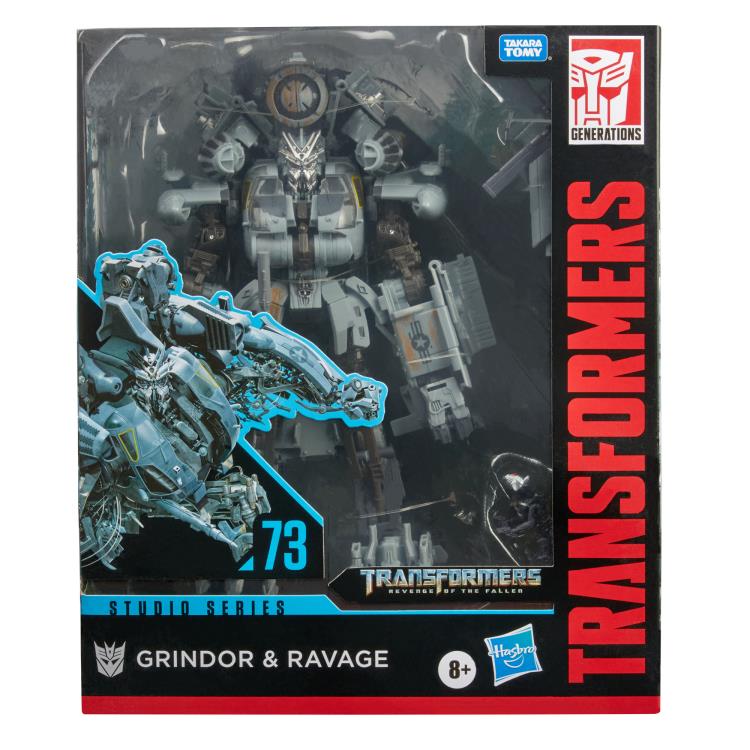 Load image into Gallery viewer, Transformers Generations Studio Series - Leader Class Grindor with Ravage 73
