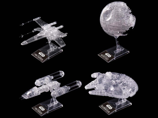 Bandai - Star Wars Model - Star Wars: Return of the Jedi Clear Vehicle Set 1/144 & 1/350 & 1/2700000 Scale