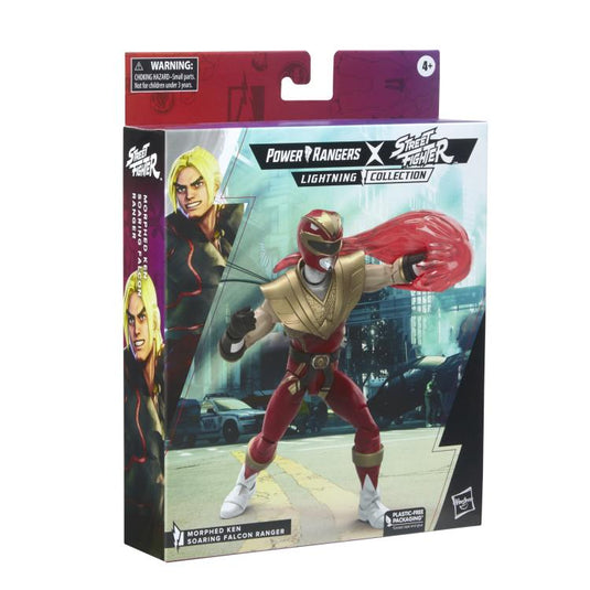 Power Rangers Lightning Collection X Street Fighter: Soaring Falcon Ken