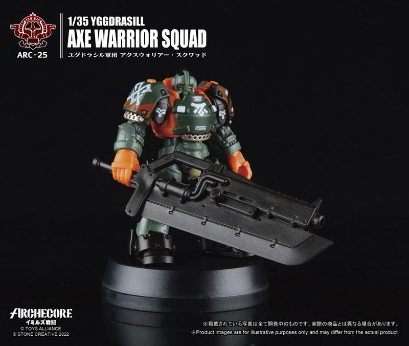 Load image into Gallery viewer, Toys Alliance - Archecore: ARC-25 Yggdrasill Axe Warrior Squad
