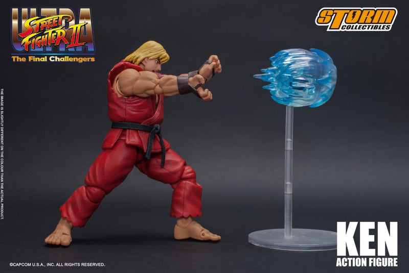 Load image into Gallery viewer, Storm Collectibles - Ultra Street Fighter II: The Final Challengers Ken 1/12 Scale
