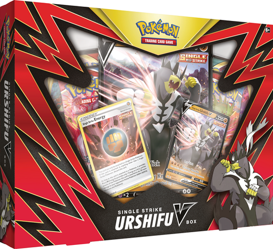 Pokemon TCG - Single Strike Urshifu V Box (Red)